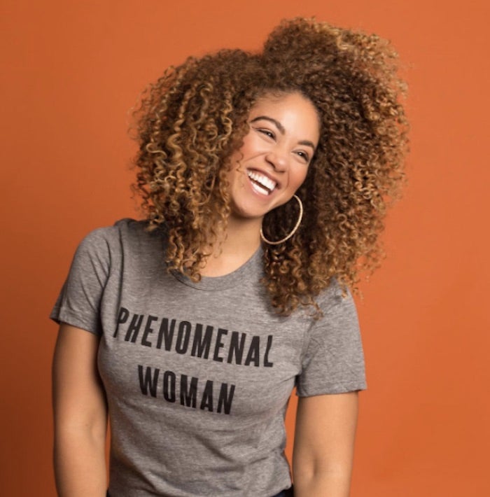 Here's Where To Buy Those 'Phenomenal Woman' Shirts You've Been Seeing Everywhere
